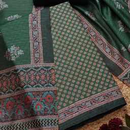 Soch Floral Printed Unstitched Dress Material-image-37