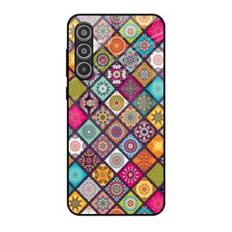 QRIOH Geometric Printed Lightweight Samsung Galaxy A36 5G Silicone Back Case-image-22