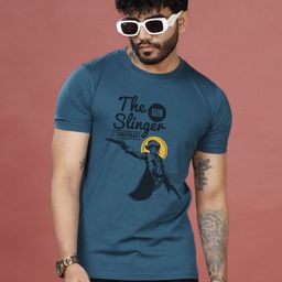INKMAN Men Bio Finish Graphic Printed Round Neck Cotton T-shirt-image-73