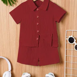 YK Boys Shirt with Shorts-image-77