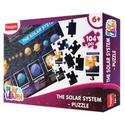Funskool Play & Learn Solar System Puzzle Black - 104 Pieces image 2