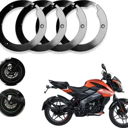 sunriders Bike Wheel Cover 17 Inch For Bajaj NS 125 Black Pack of 4 Pc Wheel Cover For NA NA-picture-31