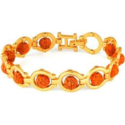 Divine souvenirs Gold Alloy Bracelet-image-18