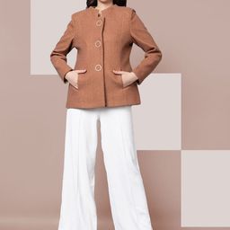 The Roadster Lifestyle Co Single Breasted Overcoats-image-65
