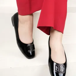 DressBerry Women Party Mojaris with Buckles Flats-54