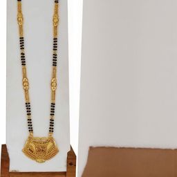 Ramdev Art Fashion Jwellery Brass Gold Plated Mangalsutra-image-78