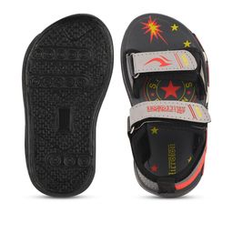 TRZ Kids-Unisex Black Sandals-image-48