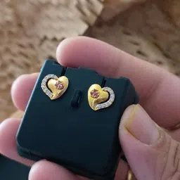 niva fashion Heart Shaped Studs Earrings-20