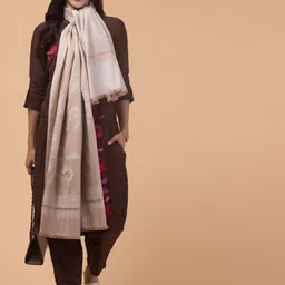 Tweedle Women Floral Woven Design Acrylic Shawl-image-69