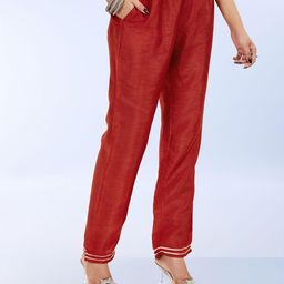 KALINI Pure Viscose Rayon bandhani printed embroidered Kurta set-44