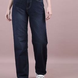The Roadster Lifestyle Co Women Wide Leg Stretchable Jeans-image-63