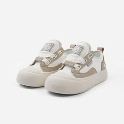 Solethreads Women Colourblocked PU Lace-Ups Sneakers-49