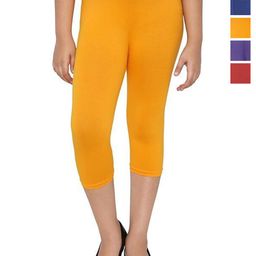FRENCH KLEIDER Girls Pack of 5 Slim Fit Mid-Rise Capris-image-90
