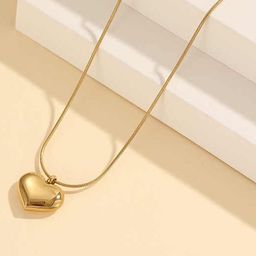 Zabby Allen Gold-Plated Stainless Steel Minimal Necklace-image-88