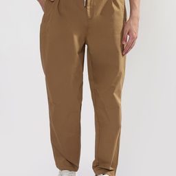 SHOWOFF Men Low-Rise Pleated Regular Trousers-image-58