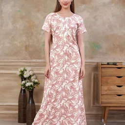 Sand Dune Printed Maxi Nightdress-picture-22