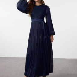 Trendyol Women Puff Sleeve Maxi Dress-15
