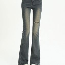 KPOP Women Squeeze Hug Skinny Fit Trousers-picture-5