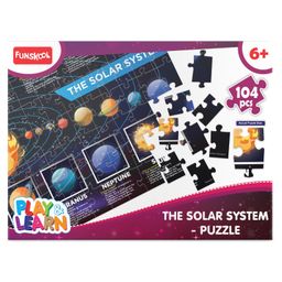 Funskool Play & Learn Solar System Puzzle Black - 104 Pieces image 4