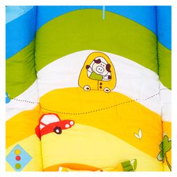 Baby Moo Mattress with Neck Pillow & Mosquito Net - Multicolor image 4