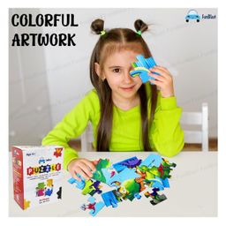 FunBlast Dinosaur Jigsaw Puzzle Multicolour - 24 Pieces image 4