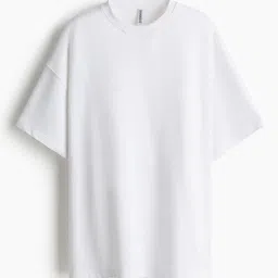 H&M Oversized Short-Sleeved Sweatshirt-image-70