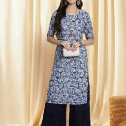 Ethnic basket Women Pink Kurtas-picture-19