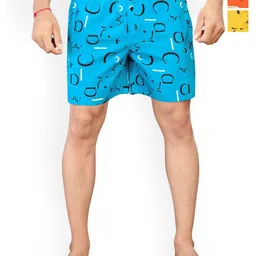 BAESD Men Pack Of 3 Printed Cotton Boxers BO.Alphabet.-image-62