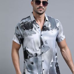 The Roadster Lifestyle Co Printed Half Sleeves Shirt-picture-45