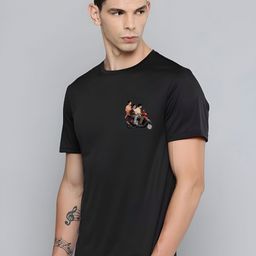 SZN Graphic Printed Round Neck Sports T-shirt-image-96