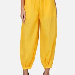 NYPA Women Flared Knitted Palazzos-image-56