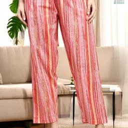 Kryptic Pack Of 2 Printed Pure Cotton Relaxed Fit Lounge Pants-picture-9
