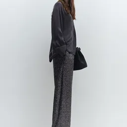 H&M Sequined Trousers-image-5