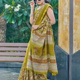 KALINI Ethnic Motifs Printed Saree-picture-42