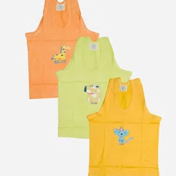 NEW TRINATH HOSIERY Kids Pack Of 3 Printed Cotton T-Shirts-41
