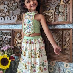 Tura Turi Girls Art Silk Lehenga Choli-image-40