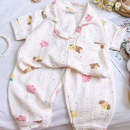 FOREVER FRIDAY Girls Printed Short Sleeves Shirt With Trouser-image-68