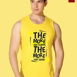 WOOSTRO Pack Of 2 Printed Super Combed Cotton Gym VWS26(MORE YELLOW)(HARD MAROON)-image-93