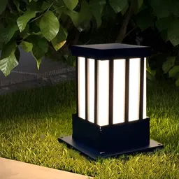 KINIS Grey Modern Shape Gate & Garden Light Outdoor Lamp For Home & Office Entrance-image-36