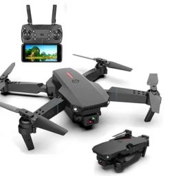 High Quality E88 PRO Professional Selfie HD Dual Camera Long Range Drone-image-60