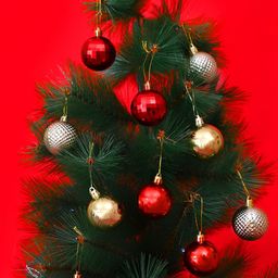 TAYHAA Set Of 24 Hanging Christmas Decors-12