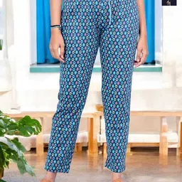 Kryptic Pack Of 2 Printed Pure Cotton Relaxed-Fit Lounge Pants-picture-11