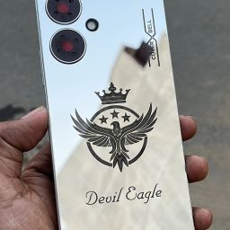 coverbell REDMI 13C (5G) SILVER DEVIL EAGLE BACK PANEL POCO M6 (5G) Mobile Skin-picture-26