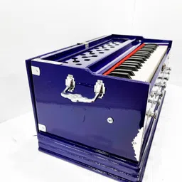khalsa musical Harmonium Student/Kirtan/Bhajan + 7 Stopper+ 39 Keys, 2 Reeds (Bass- Male) 3.2 Octave Hand Pumped Harmonium-picture-30