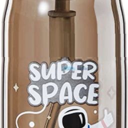 Water Bottle Children Bounce Straw Drinkware Cartoon Cute Travel Sports 630 ml-image-47