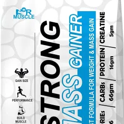 Strong with 16gm Protein and 5gm Creatine Weight Gainers/Mass Gainers-image-5