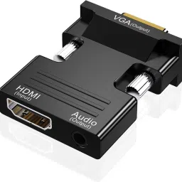 RyzCare TV-out Cable HDMI female input to VGA male output with Audio Converter(HDMI to VGA converter)-image-11