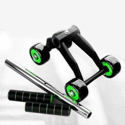 4 Wheel Ab Roller Abdominal Trainers with Knee Pad Exercise Wheel for Home Gym Ab Exerciser-image-68