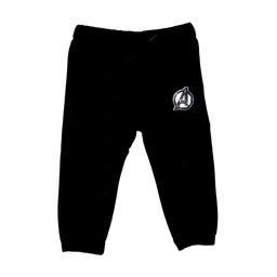 Marvel by Wear Your Mind Kids Black Solid Straight Fit Joggers-picture-18