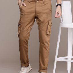 Nautica Men Slim Fit Cargo Trousers-image-38